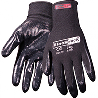 The Black Rock Lightweight Super Grip Nitrile Gloves