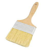 woodern handled paint brush