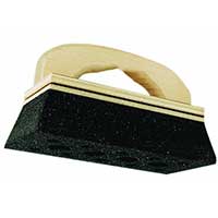 Wolff woodern handeled grinding stone