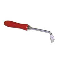 Wolff red handle groover for rubber floors 